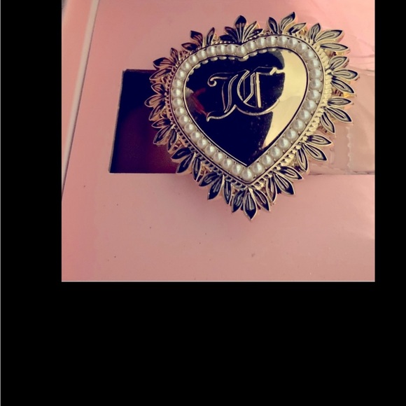 Juicy Couture Pink Belt with Heart Buckle - Picture 2 of 2